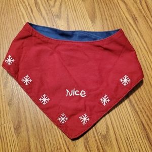 Christmas Naughty/Nice Dog Bandana